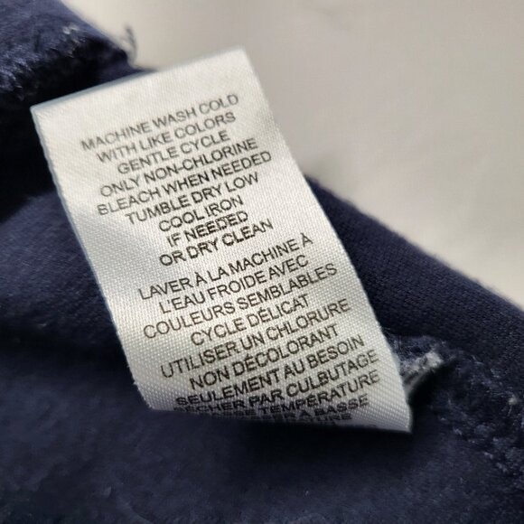 Tahari Womens Leggings Pants 1X Pull On Elastic Waist Stretch Navy Blue - Picture 5 of 16